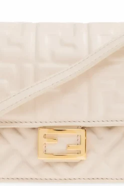 Fendi kremowy Portfel na pasku `Baguette`