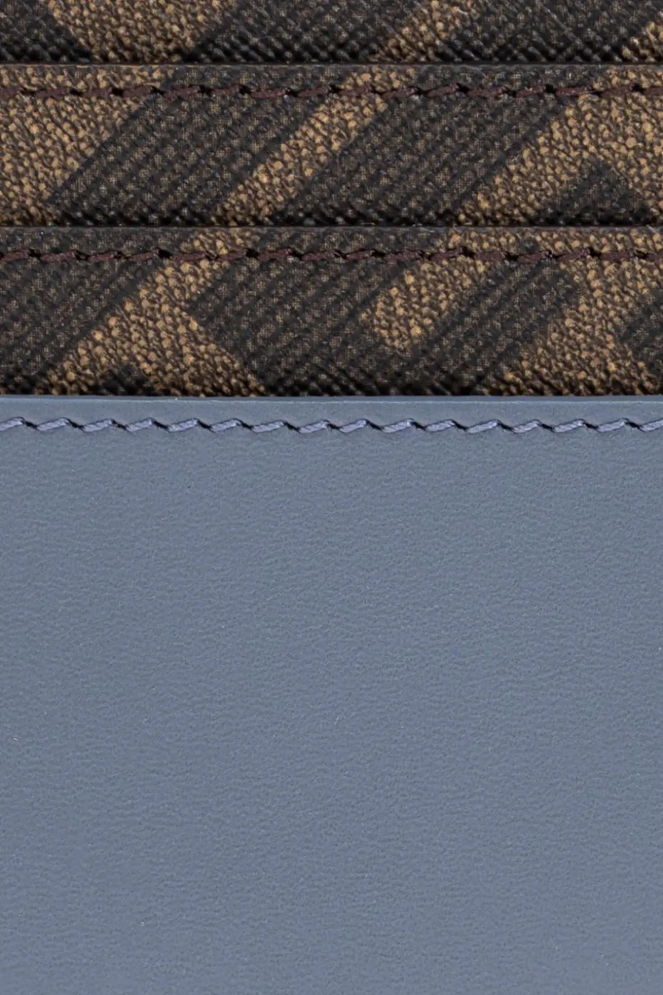 Fendi NIEBIESKI Etui na karty z logo