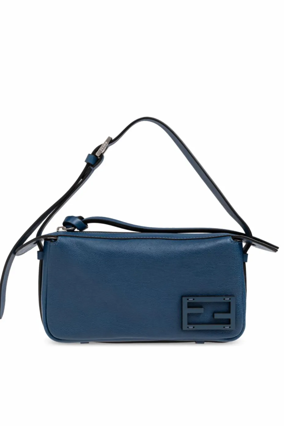 Fendi NIEBIESKI Skórzana torba na ramię ‘Smiply Fendi Mini’