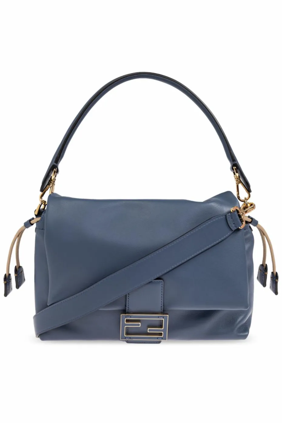 Fendi NIEBIESKI Torba na ramię `Mamma Medium`