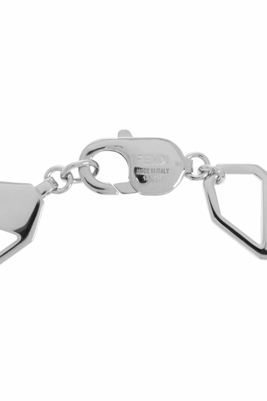 Fendi SREBRNY Mosiężna bransoleta