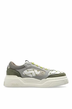 Fendi ZIELONY Buty sportowe `Force`