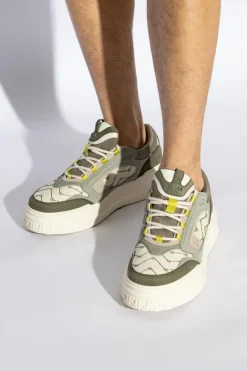 Fendi ZIELONY Buty sportowe `Force`