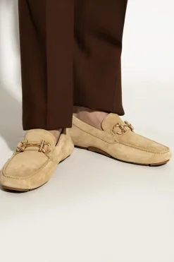 FERRAGAMO beżowy Mokasyny `Parigi New`