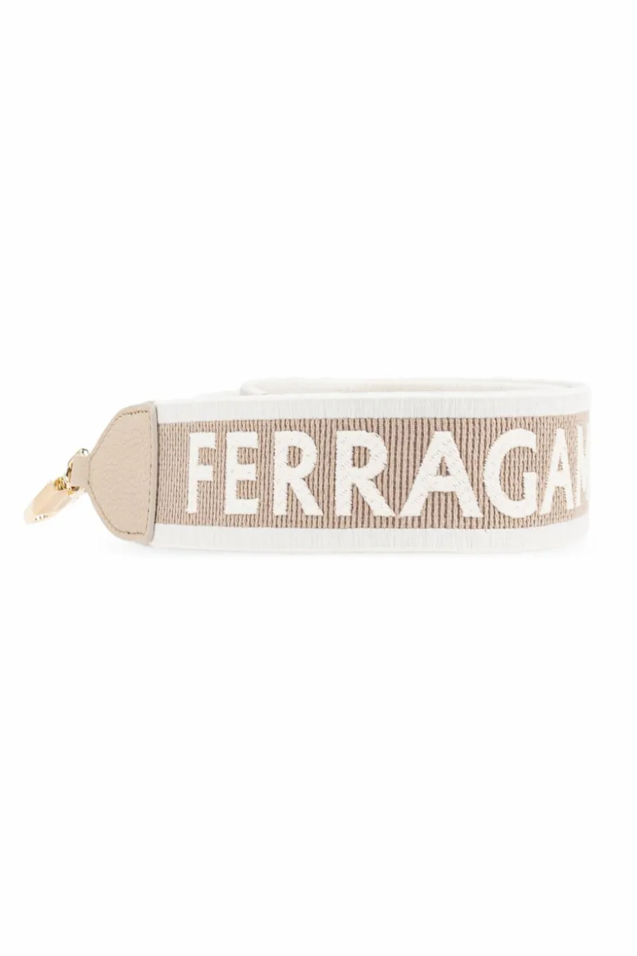 FERRAGAMO beżowy Torba na ramię `Smile Small`