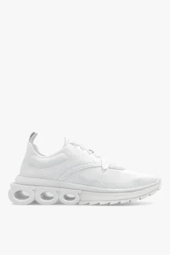 FERRAGAMO BIAŁY Buty sportowe ‘Nima’