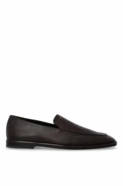 FERRAGAMO BRĄZOWY Buty `Brian` typu `loafers`