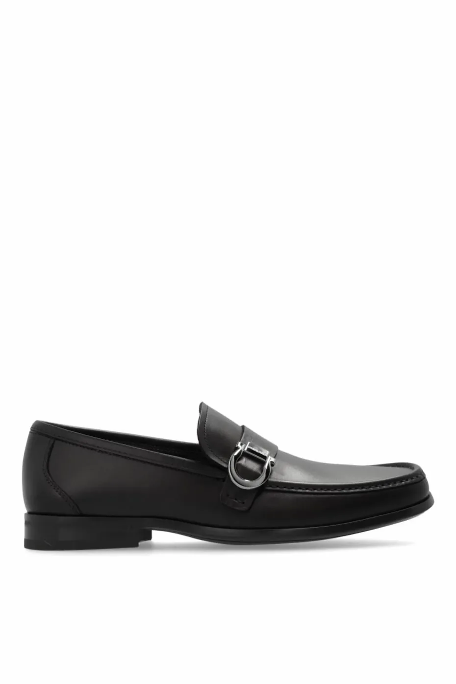 FERRAGAMO BRĄZOWY Buty `Caspian` typu `loafers`
