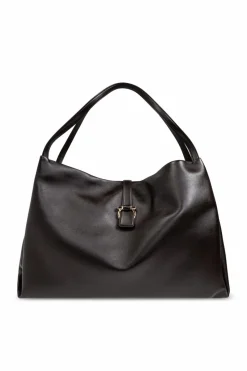 FERRAGAMO BRĄZOWY Torba typu `shopper`