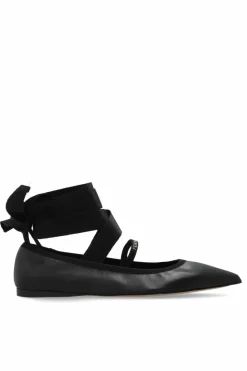 FERRAGAMO CZARNY Baleriny `Carice`