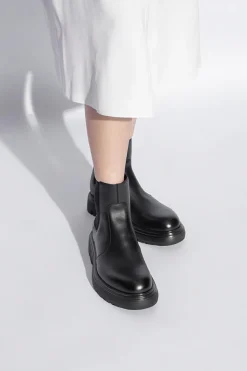 FERRAGAMO CZARNY Botki ‘Dollie’