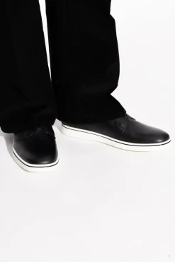 FERRAGAMO CZARNY Buty `Alfie`