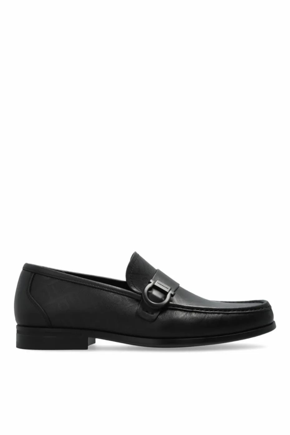 FERRAGAMO CZARNY Buty `Caspian`