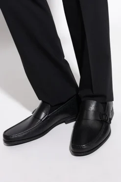 FERRAGAMO CZARNY Buty `Caspian`