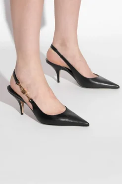 FERRAGAMO CZARNY Buty na obcasie `Tally`