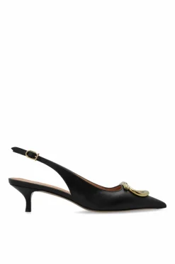 FERRAGAMO CZARNY Buty na obcasie `Sara`