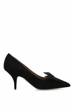 FERRAGAMO CZARNY Buty na obcasie `Gwen`