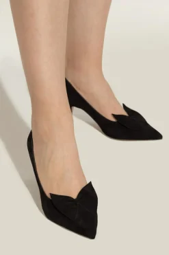 FERRAGAMO CZARNY Buty na obcasie `Gwen`