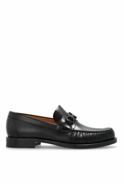 FERRAGAMO CZARNY Buty typu `loafers`