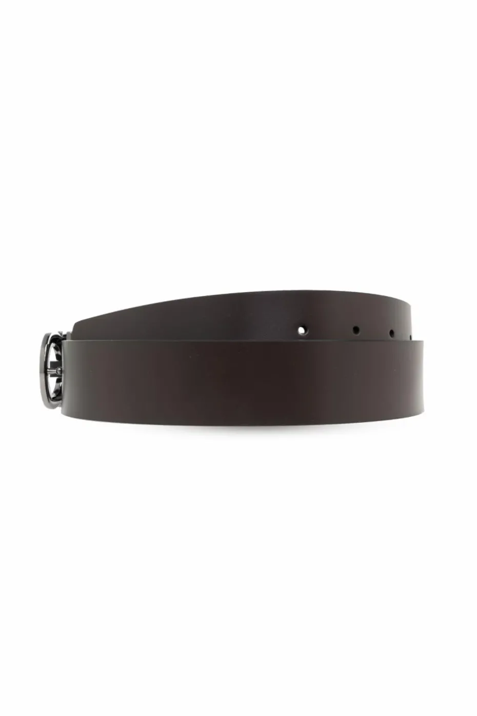 FERRAGAMO CZARNY Dwustronny pasek