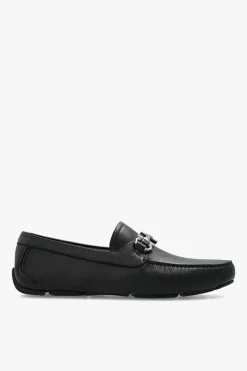 FERRAGAMO CZARNY Mokasyny ‘Parigi’