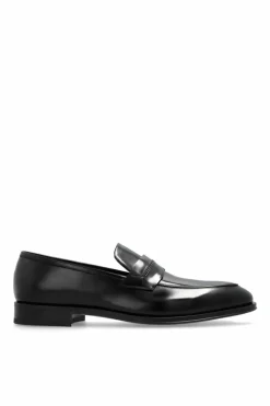 FERRAGAMO CZARNY Skórzane buty ‘Felipe’