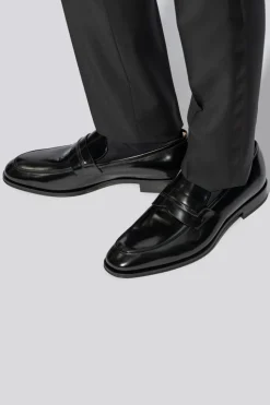 FERRAGAMO CZARNY Skórzane buty ‘Felipe’