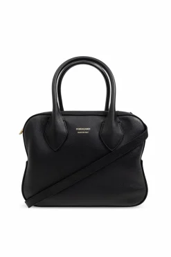 FERRAGAMO CZARNY Torba do ręki
