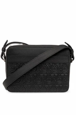 FERRAGAMO CZARNY Torba na ramię ‘Tra’