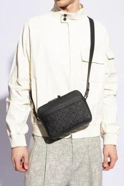 FERRAGAMO CZARNY Torba na ramię ‘Tra’