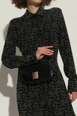 FERRAGAMO CZARNY Torba na ramię `Fimma XS`