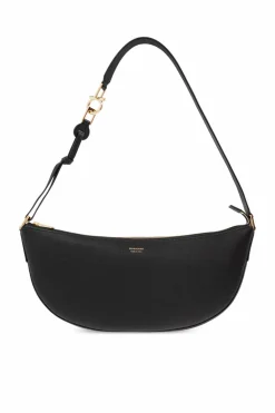 FERRAGAMO CZARNY Torba na ramię `Smile Medium`