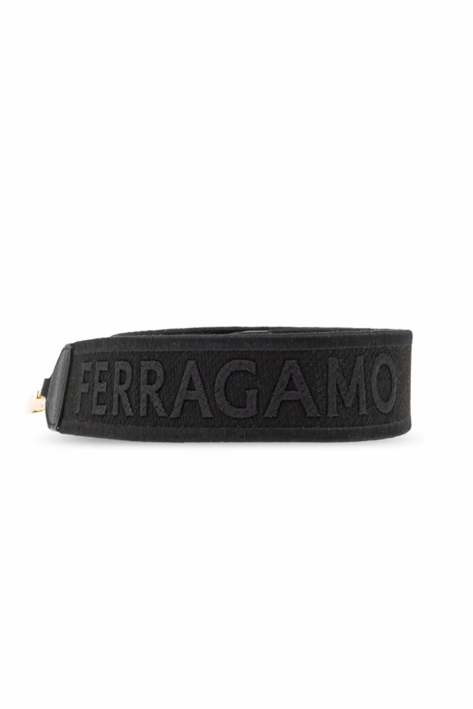 FERRAGAMO CZARNY Torba na ramię `Smile Medium`