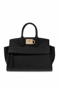 FERRAGAMO CZARNY Torba na ramię ‘The Studio Small’