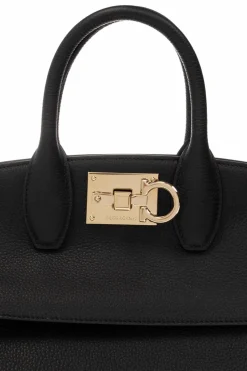 FERRAGAMO CZARNY Torba na ramię ‘The Studio Small’