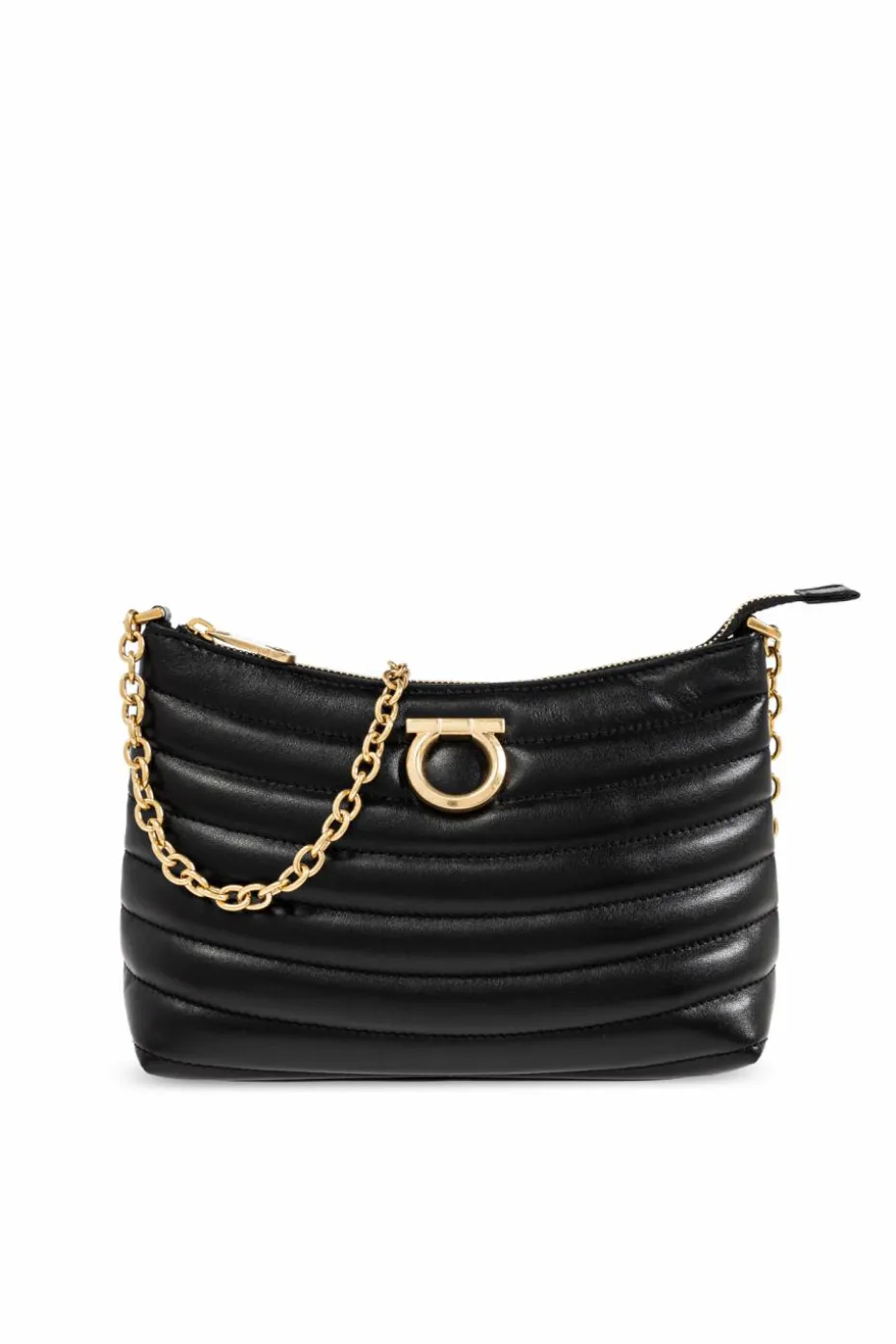 FERRAGAMO CZARNY Torba na ramię