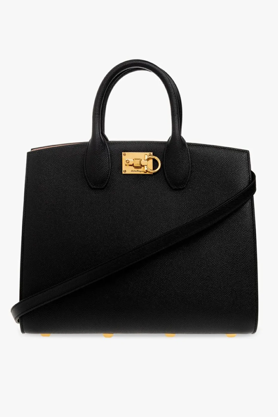 FERRAGAMO CZARNY Torba na ramię ‘The Studio Medium’