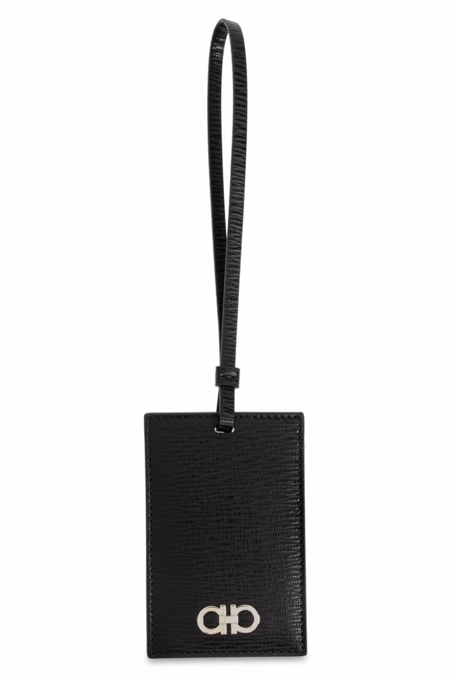 FERRAGAMO CZARNY Zestaw: etui na dokumenty, etui na karty
