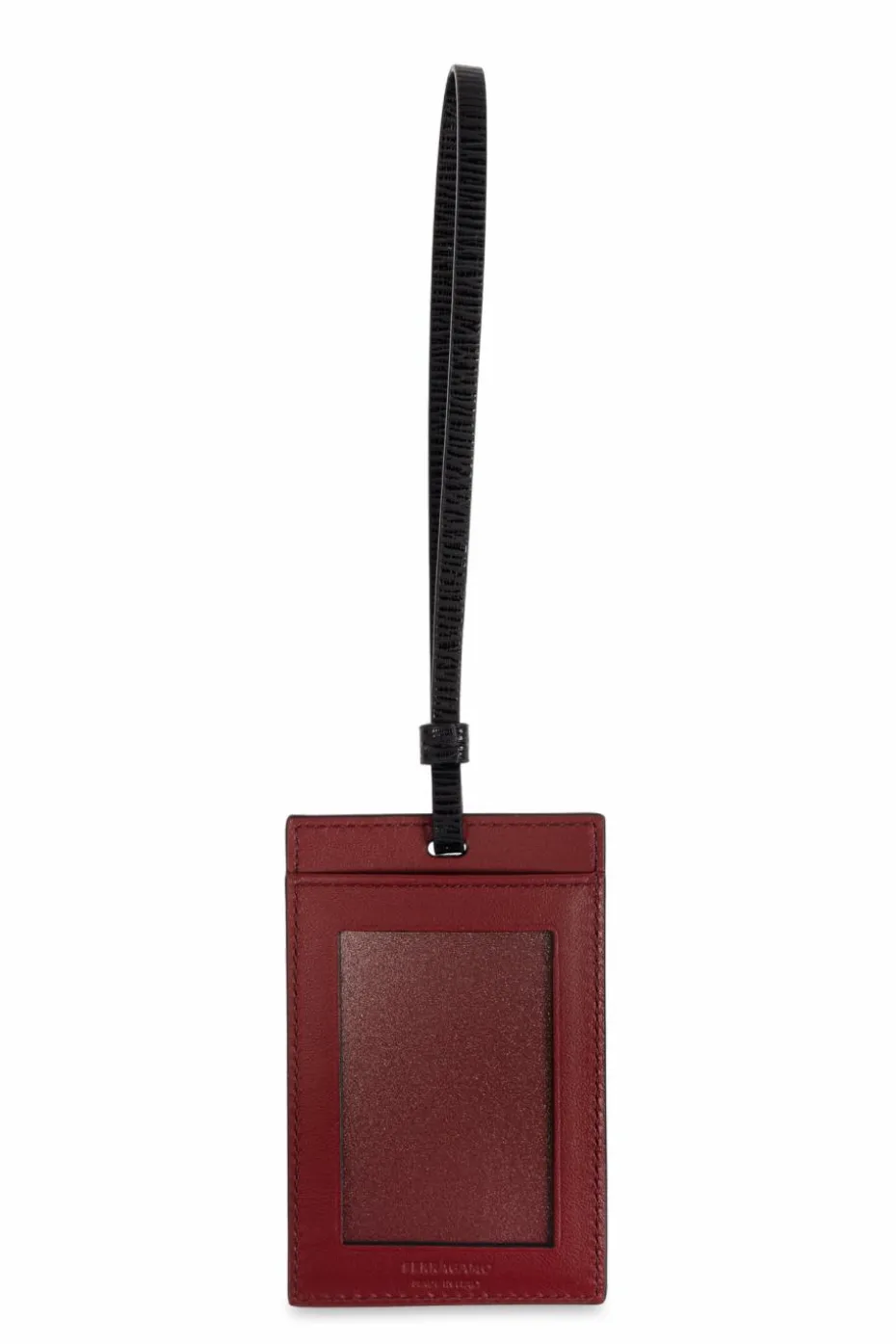 FERRAGAMO CZARNY Zestaw: etui na dokumenty, etui na karty