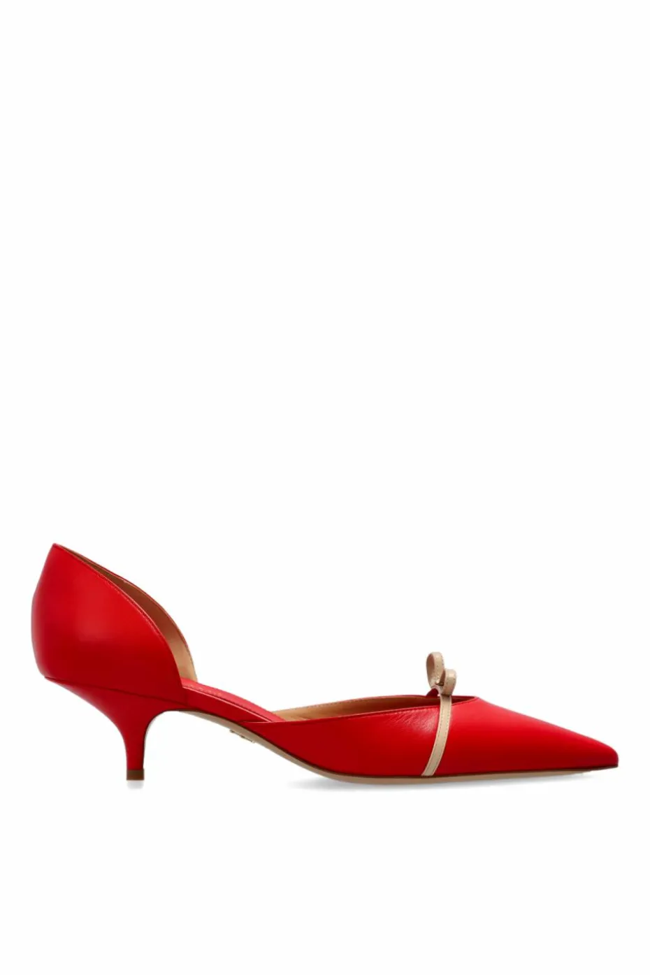 FERRAGAMO CZERWONY Buty na obcasie `Gyoia`