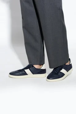 FERRAGAMO GRANATOWY Buty sportowe ‘Achille’