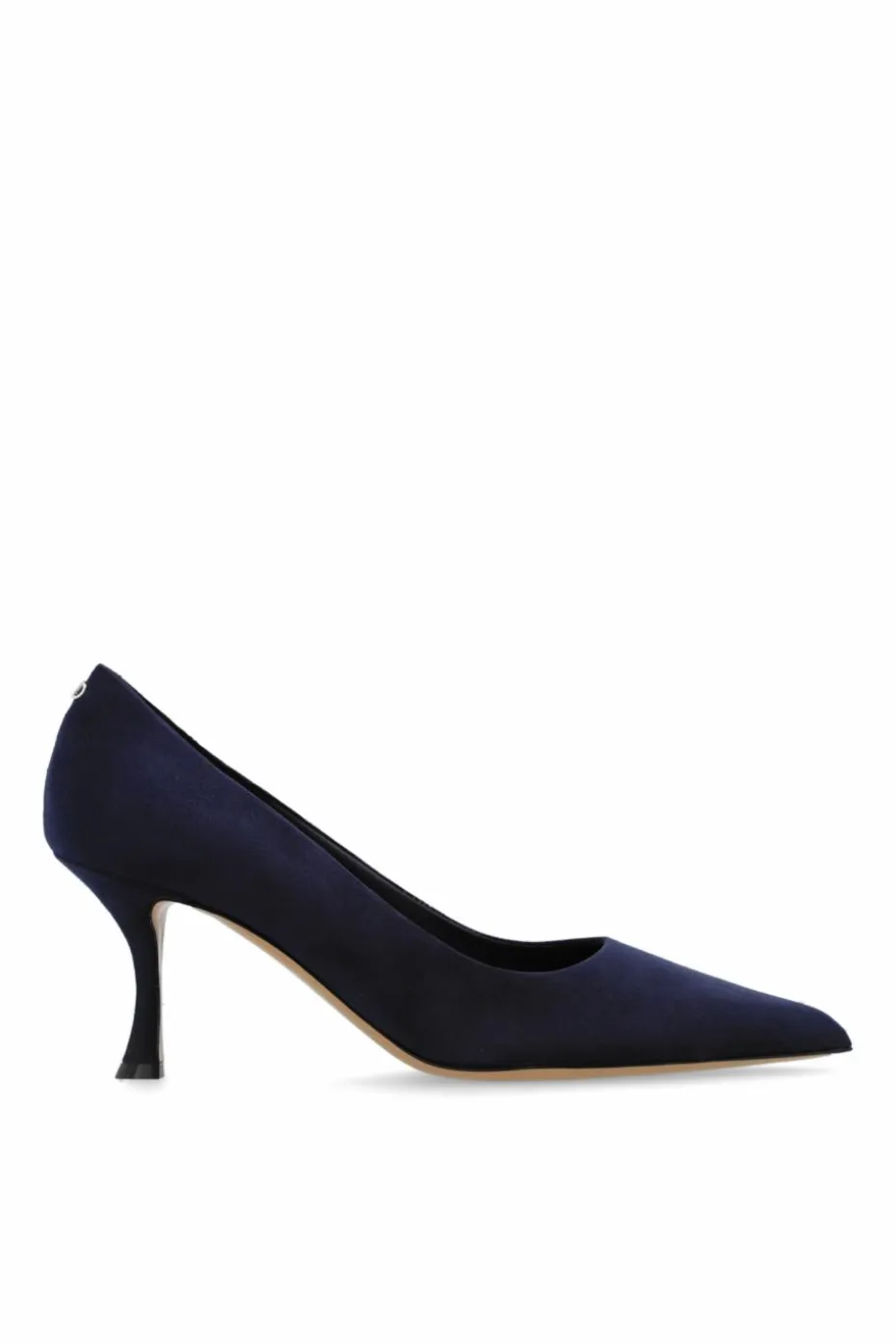 FERRAGAMO GRANATOWY Buty na obcasie `Elydea`