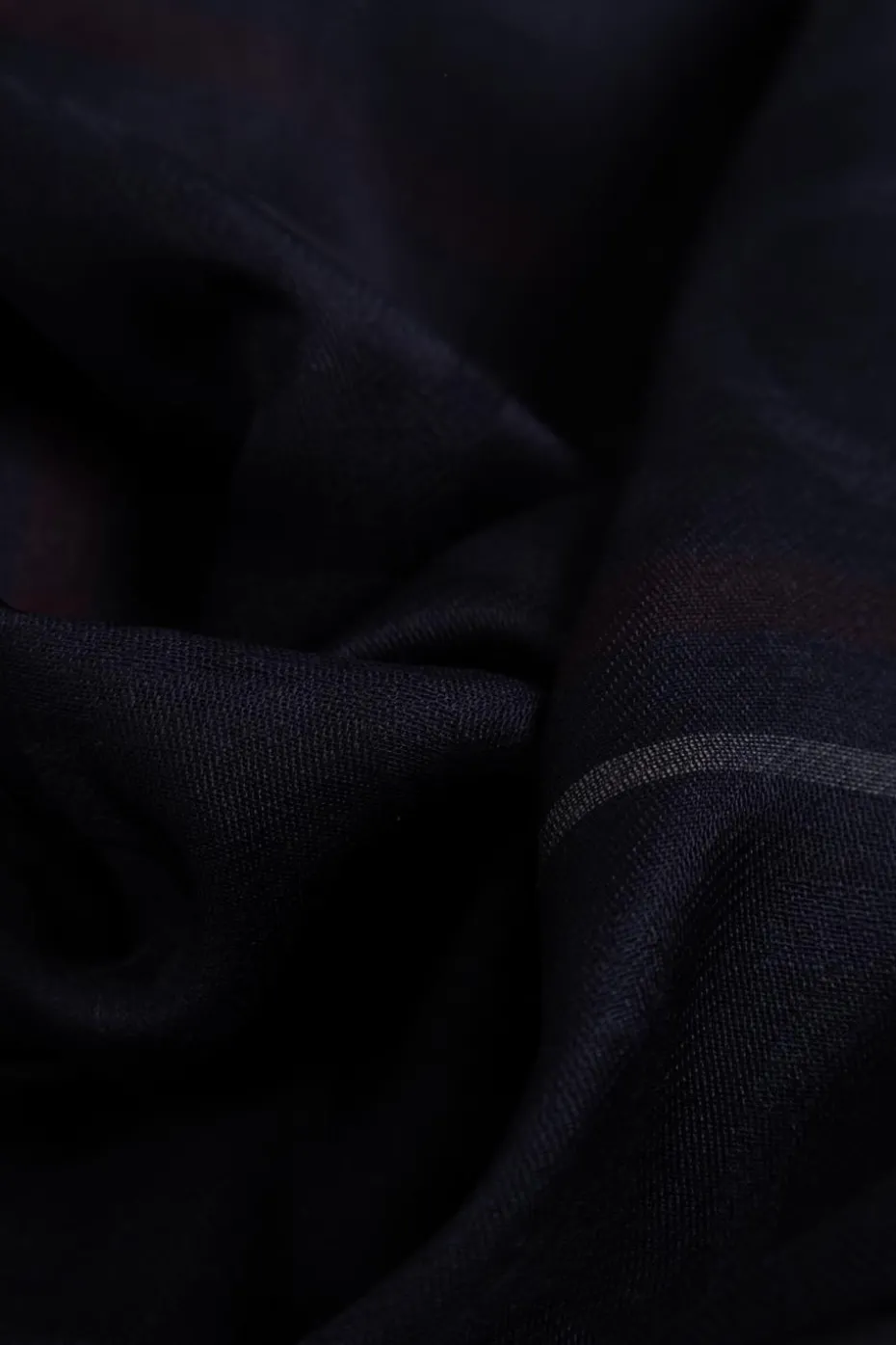 FERRAGAMO GRANATOWY Szal z monogramem