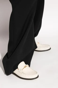 FERRAGAMO kremowy Buty `Harry` typu `loafers`