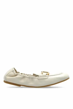 FERRAGAMO kremowy Buty `Jodie`