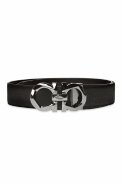 FERRAGAMO MULTIKOLOR Dwustronny pasek