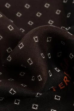 FERRAGAMO MULTIKOLOR Kaszmirowa chusta