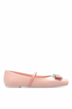 FERRAGAMO RÓŻOWY Baleriny ‘Zina’