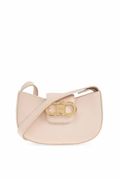 FERRAGAMO RÓŻOWY Torba na ramię `Gabby`