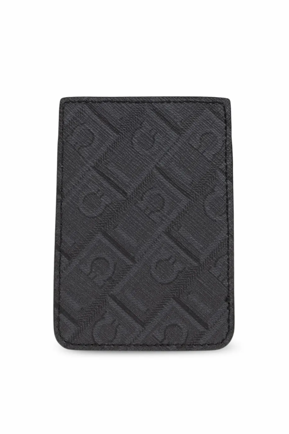 FERRAGAMO SZARY Etui na karty MagSafe